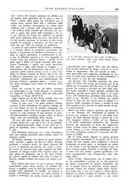 Rivista del Club alpino italiano pubblicazione mensile