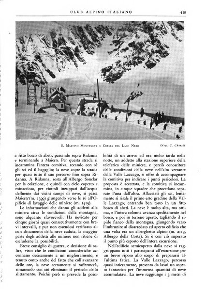 Rivista del Club alpino italiano pubblicazione mensile