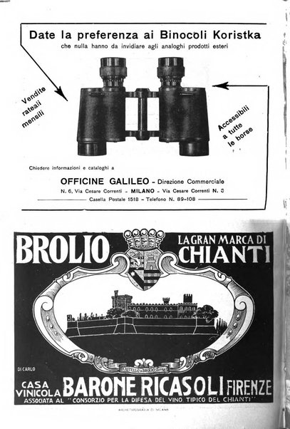 Rivista del Club alpino italiano pubblicazione mensile