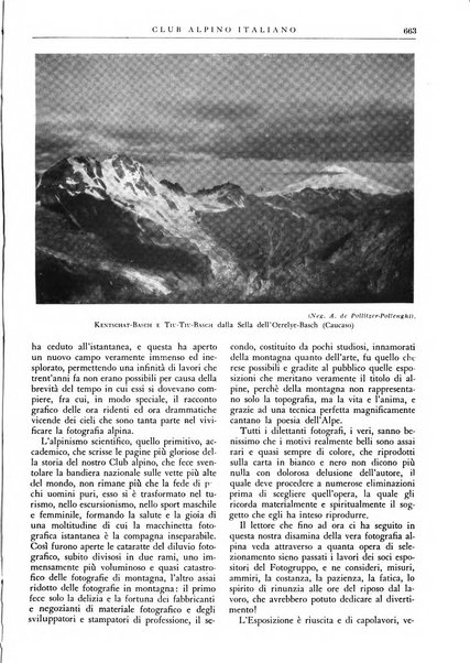 Rivista del Club alpino italiano pubblicazione mensile