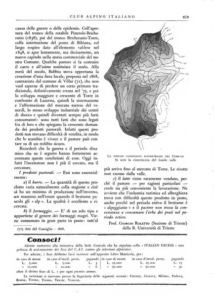 Rivista del Club alpino italiano pubblicazione mensile