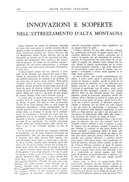 Rivista del Club alpino italiano pubblicazione mensile