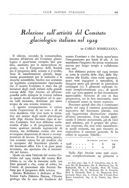 Rivista del Club alpino italiano pubblicazione mensile