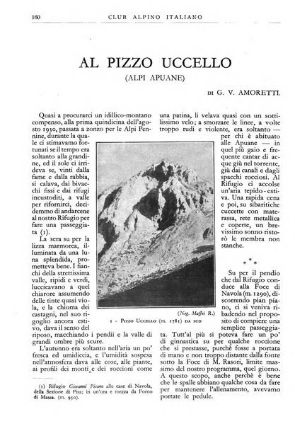 Rivista del Club alpino italiano pubblicazione mensile