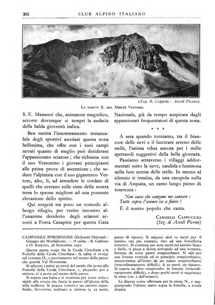 Rivista del Club alpino italiano pubblicazione mensile