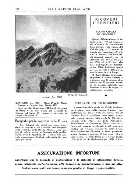 Rivista del Club alpino italiano pubblicazione mensile