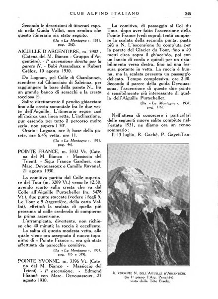 Rivista del Club alpino italiano pubblicazione mensile