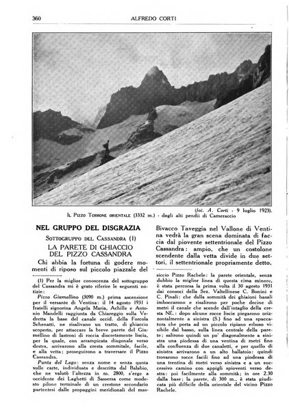 Rivista del Club alpino italiano pubblicazione mensile