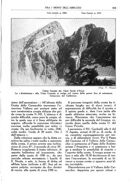 Rivista del Club alpino italiano pubblicazione mensile