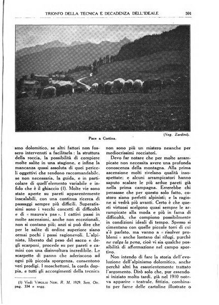 Rivista del Club alpino italiano pubblicazione mensile