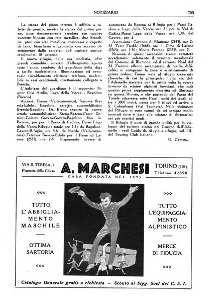 Rivista del Club alpino italiano pubblicazione mensile