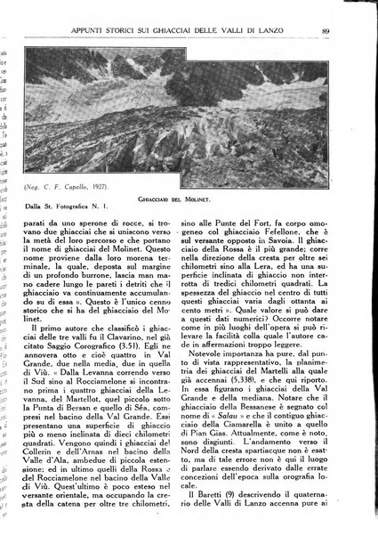 Rivista del Club alpino italiano pubblicazione mensile