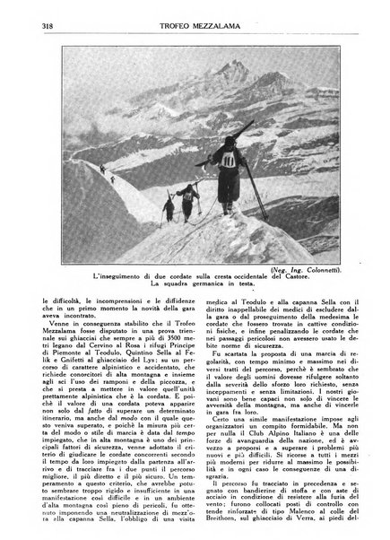 Rivista del Club alpino italiano pubblicazione mensile