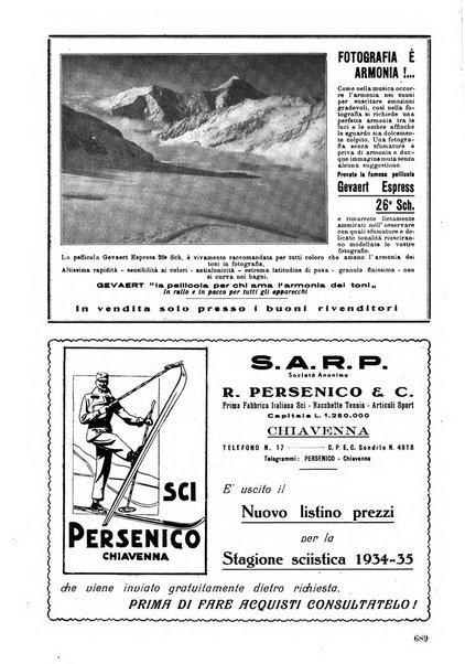 Rivista del Club alpino italiano pubblicazione mensile