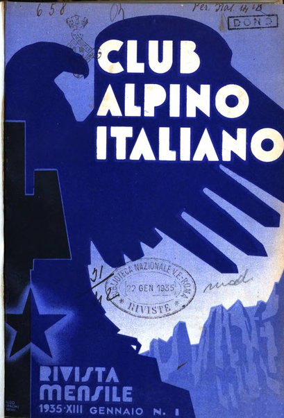 Rivista del Club alpino italiano pubblicazione mensile