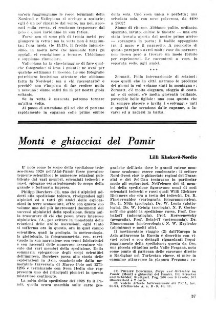 Rivista del Club alpino italiano pubblicazione mensile