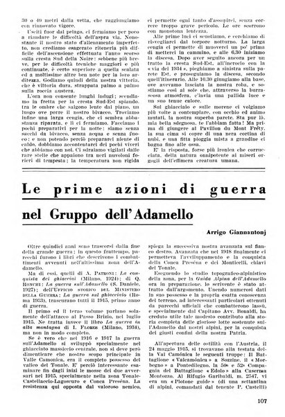 Rivista del Club alpino italiano pubblicazione mensile