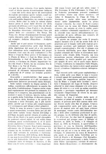 Rivista del Club alpino italiano pubblicazione mensile