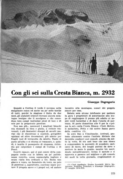 Rivista del Club alpino italiano pubblicazione mensile