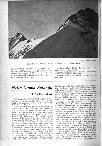 Rivista del Club alpino italiano pubblicazione mensile