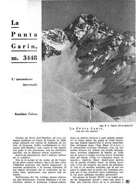 Rivista del Club alpino italiano pubblicazione mensile