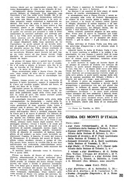 Rivista del Club alpino italiano pubblicazione mensile