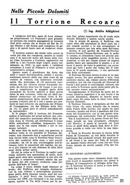 Rivista del Club alpino italiano pubblicazione mensile