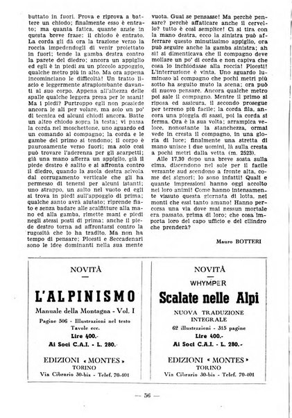 Rivista mensile del Club alpino italiano