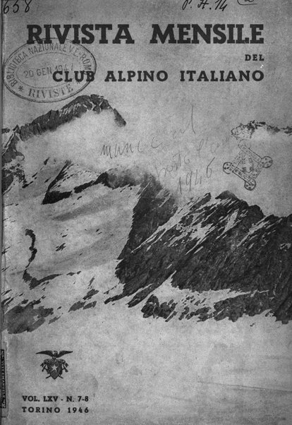 Rivista mensile del Club alpino italiano