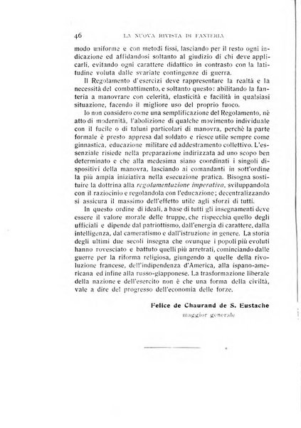 La nuova rivista di fanteria