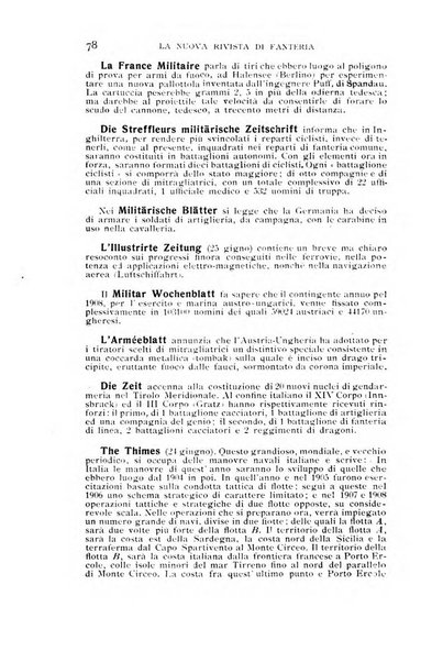 La nuova rivista di fanteria