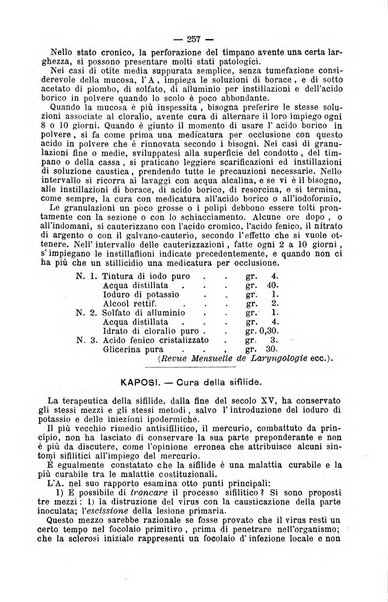 Rivista clinica e terapeutica