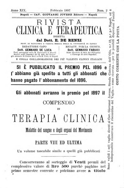 Rivista clinica e terapeutica