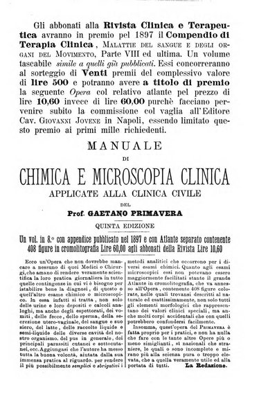 Rivista clinica e terapeutica