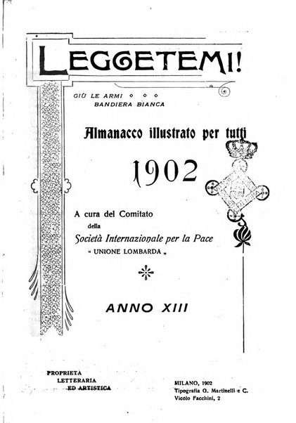 Giù le armi almanacco illustrato della pace