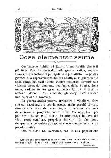 Giù le armi almanacco illustrato della pace