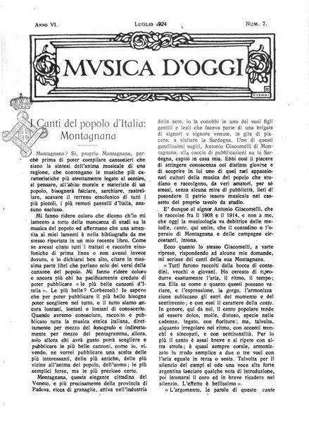 Musica d'oggi rassegna internazionale bibliografica e di critica