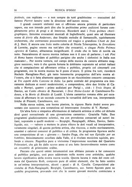 Musica d'oggi rassegna internazionale bibliografica e di critica