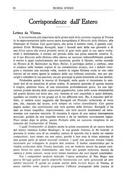 Musica d'oggi rassegna internazionale bibliografica e di critica