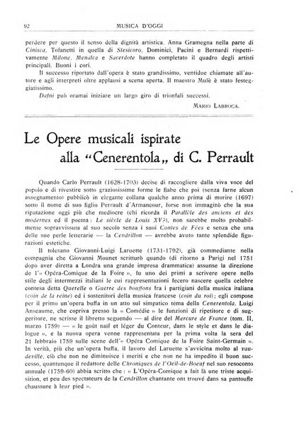 Musica d'oggi rassegna internazionale bibliografica e di critica