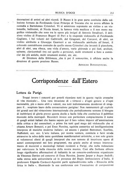 Musica d'oggi rassegna internazionale bibliografica e di critica