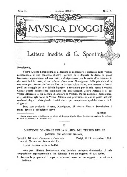 Musica d'oggi rassegna internazionale bibliografica e di critica