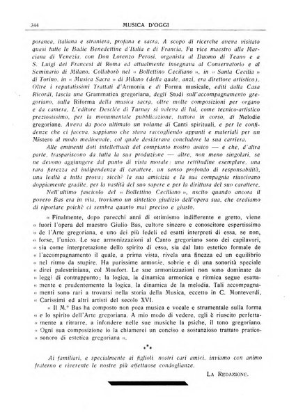 Musica d'oggi rassegna internazionale bibliografica e di critica