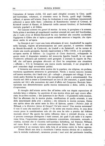 Musica d'oggi rassegna internazionale bibliografica e di critica