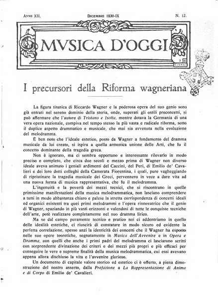 Musica d'oggi rassegna internazionale bibliografica e di critica