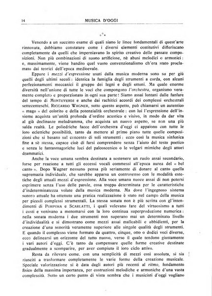 Musica d'oggi rassegna internazionale bibliografica e di critica