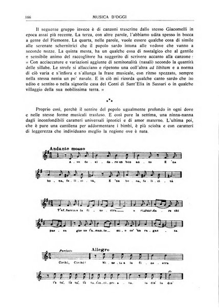 Musica d'oggi rassegna internazionale bibliografica e di critica