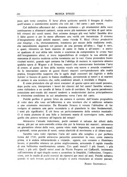 Musica d'oggi rassegna internazionale bibliografica e di critica