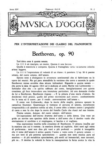 Musica d'oggi rassegna internazionale bibliografica e di critica