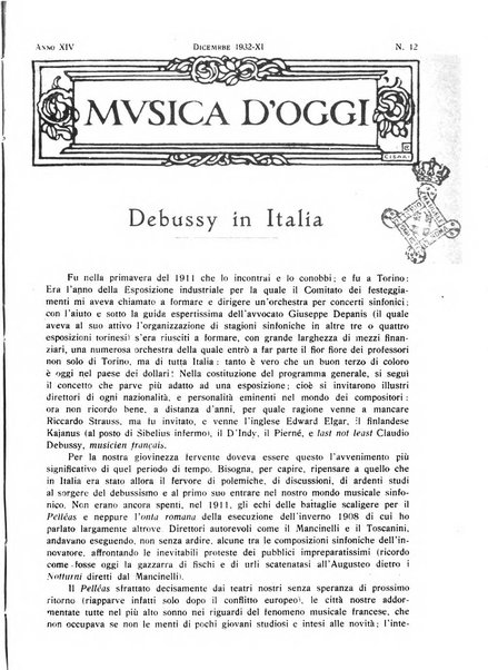 Musica d'oggi rassegna internazionale bibliografica e di critica